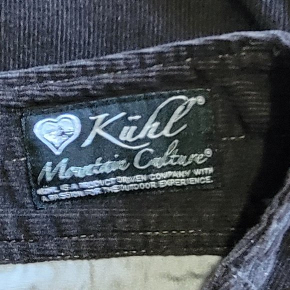 Kuhl Size 10 Skirt Brown Corduroy Length 16.5 - Picture 3 of 6